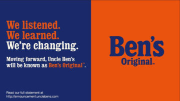 Uncle Ben’s to teraz Ben’s Original – marka przeszła rebranding z uwagi na oskarżenia o rasizm