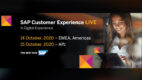14 października SAP zaprasza na Customer Experience LIVE