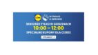 Godziny dla seniorów z kuponami Lidl Plus