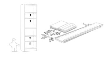 IKEA stworzyła instrukcje do demontażu mebli, aby przedłużyć ich żywotność