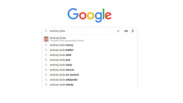 W wyszukiwarce Google pojawiało się kontrowersyjne hasło dotyczące Andrzeja Dudy. Teraz zniknęło