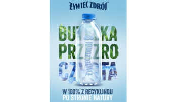 Żywiec Zdrój wprowadza butelkę bez etykiety i w 100% z recyklingu