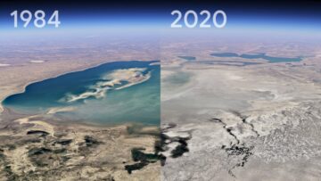 Nowa funkcja Google Earth dobitnie pokazuje skutki zmian klimatu
