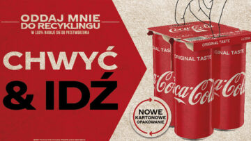 Coca-Cola nie będzie wykorzystywać folii do pakowania wielopaków puszek