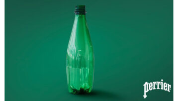 Marka Perrier zaprezentowała swoją pierwszą butelkę wykonaną metodą recyklingu enzymatycznego