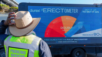 Durex stworzył „erektometr”, który rejestruje liczbę zaszczepionych na COVID-19