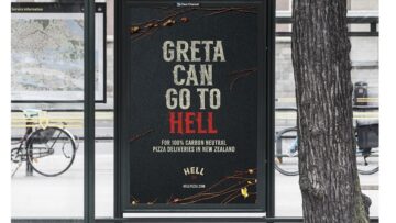 „Greta może iść do piekła” – zaskakujący komunikat sieci pizzerii