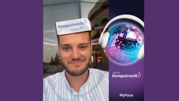 Niestandardowe i przyciągające wzrok filtry AR od MyFace.ar angażują użytkowników w kampanii na 25 urodziny Komputronik