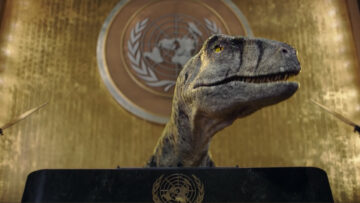 „Nie wybierajcie wyginięcia” – ostrzega dinozaur w nowej kampanii ONZ