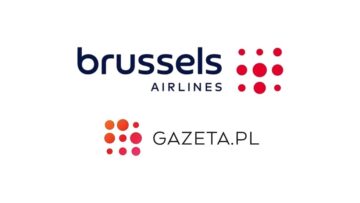Brussels Airlines zaprezentował nowe logo, które wygląda prawie jak logo Gazeta.pl