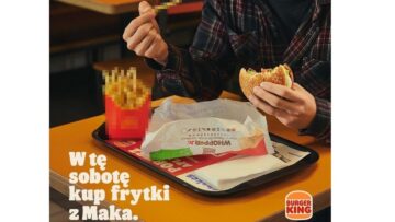 Burger King ponownie zachęca do kupowania jedzenia sieci McDonald’s