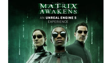 „Matrix Zmartwychwstanie”  promowane interaktywnym demem, ukazującym możliwości Unreal Engine 5