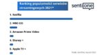 Ranking serwisów streamingowych i VOD za 2021 rok