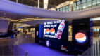 Innowacyjny hologram na Dworcu Centralnym w ramach kampanii Pepsi 100% rPET