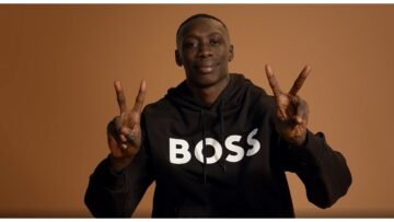 Słynny tiktoker Khaby Lame wystąpił w kampanii rebrandingowej marki Hugo Boss