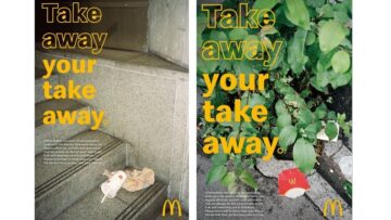 McDonald’s pokazuje brzydką prawdę o zaśmiecaniu miast opakowaniami na wynos