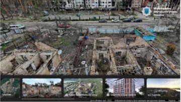 W Mapach Google pojawiają się panoramiczne zdjęcia zniszczonych miast w Ukrainie