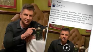 Mateusz Borek reklamuje wódkę. Dziennikarz ponownie mierzy się z falą krytyki