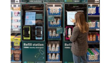 Lidl testuje stację refill. Klienci mogą napełnić puste butelki detergentami do prania