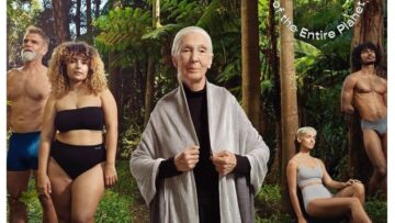 Jane Goodall w reklamie bielizny. 88-letnia badaczka promuje produkty wykonane z bambusa