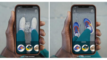 Amazon wprowadza filtr AR do wirtualnego przymierzania butów