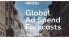 Dentsu prognozuje wzrost wydatków reklamowych na świecie o 8,7%