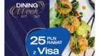 Visa daje rabat 25 zł gościom Dining Week 2022