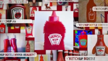 Sztuczna inteligencja stworzyła obrazy ketchupu w nowej reklamie Heinz
