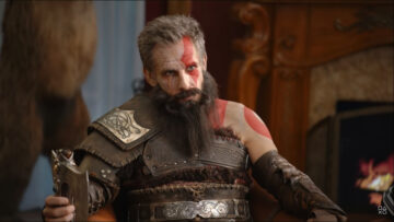Ben Stiller jako Kratos w reklamie gry „God of War: Ragnarök”