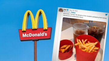 McDonald’s we Francji wprowadza opakowania wielokrotnego użytku