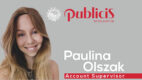 Paulina Olszak obejmuje stanowisko account supervisor w Publicis Worldwide Poland