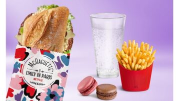 Netflix połączył siły z McDonald’s. McBaguette z serialu „Emily w Paryżu” dostępne w sprzedaży