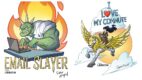Lenovo we współpracy ze znanym artystą komiksów i projektantem gier, Salvą Espínem zaprojektowało naklejki Lenovo Legion „Second Skin”,