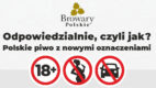 Odpowiedzialnie, czyli jak? Branża piwowarska wprowadza nowe oznaczenia na piwie