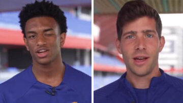 Piłkarze FC Barcelona dziękują swoim rosyjskim kibicom w kontrowersyjnym wideo