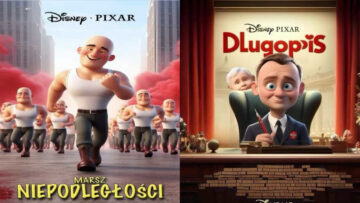 Pixar przejmuje internet, czyli internauci i AI tworzą niecodzienne plakaty
