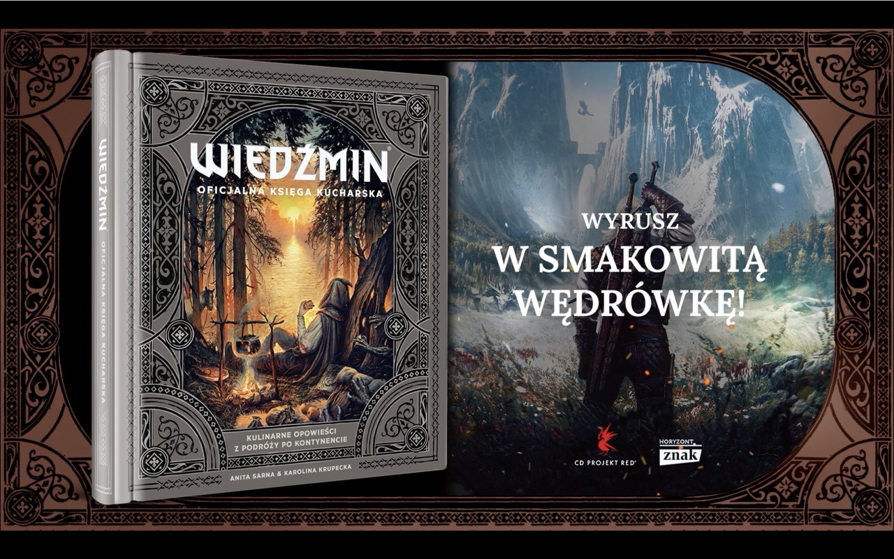 Gotowanie z Wiedźminem - oficjalna księga kucharska już w sprzedaży