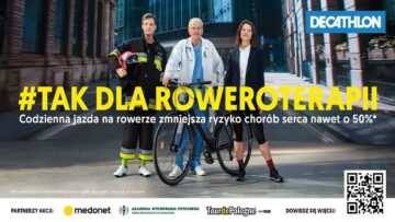 Decathlon startuje z roweroterapią i zachęca Polaków do codziennego kręcenia kilometrów