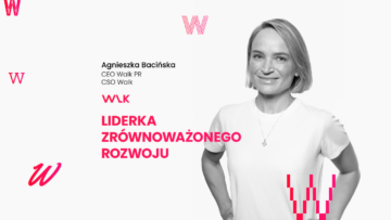 Agnieszka Bacińska liderką zrównoważonego rozwoju w Grupie Walk