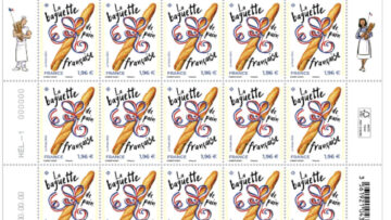 Francuska poczta wyemitowała znaczek pocztowy, który pachnie… jak bagietka