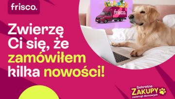 „Sekretne zakupy zwierząt domowych”: Frisco.pl poszerza ofertę o pożywienie dla pupili