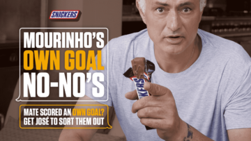 AI-Mourinho: Snickers stworzył wirtualnego trenera, z którym porozmawiasz o swoich „samobójach”