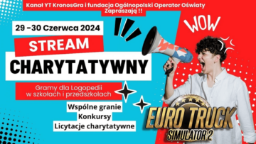 Ciężarówką po mapie Europy. Internetowi gracze jadą z pomocą dla dzieci