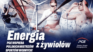 „Energia z żywiołów” – PGE wspiera polskich mistrzów sportów wodnych