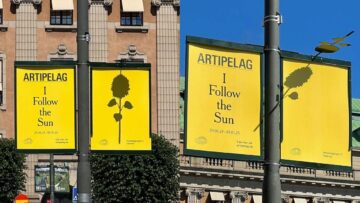 „I Follow The Sun”: galeria Artipelag tworzy kampanię OOH, która wykorzystuje ruch słoneczników zgodny z położeniem Słońca