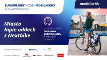 Miasta łapią oddech z Nextbike podczas Europejskiego Tygodnia Mobilności