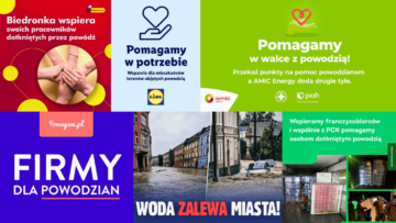 ORLEN, InPost, Biedronka, Lidl i inne marki wspierają poszkodowanych w powodzi 