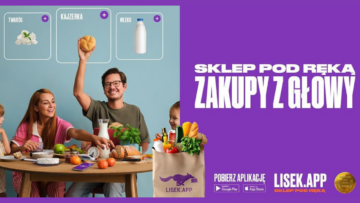 Lisek.App nowym pozycjonowaniem „Sklep pod ręką” promuje codzienne zakupy