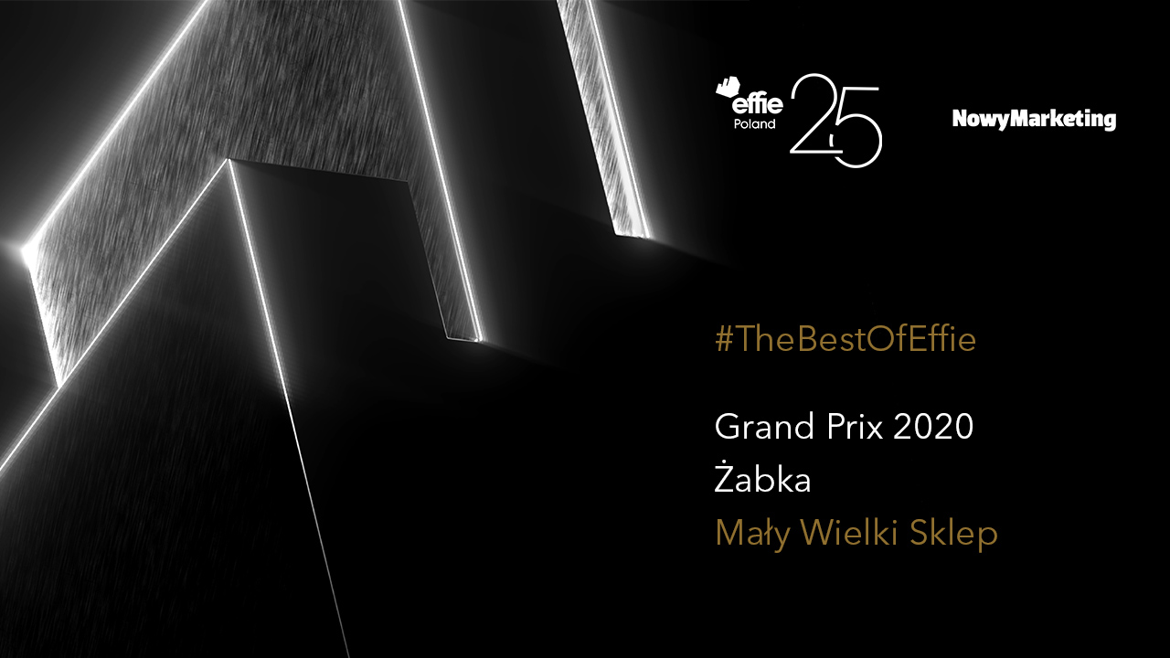 #TheBestOfEffie Grand Prix 2020: Żabka “Mały Wielki Sklep” – NowyMarketing