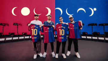 Spotify znowu łączy świat muzyki i futbolu. Na koszulkach FC Barcelony pojawiło się logo Coldplay